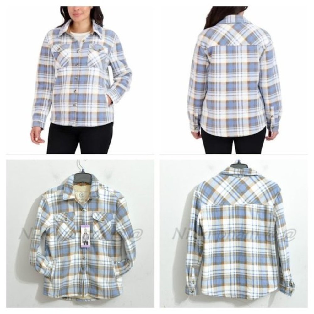 NEW WITH TAGS SAGE COLLECTIVE BUTTONDOWN SHIRT FLEECE